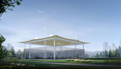 江门市奥鼎膜结构 200平米张拉膜看台工程的创新设计与施工实践